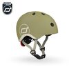 SCOOTANDRIDE Kask XXS-S dla dzieci 1-5 lat zielony
