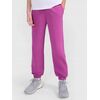 4F spodnie bawelniane dla dziewczynki 4FJWMM00TTROF1187 fioletowe