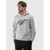4F bluza dresowa męska z kapturem 4FWMM00TSWSM1766 szary