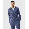 4F bluza rozpinana męska z kapturem 4FWMM00TSWSM1768 niebieski