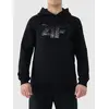 4F bluza męska z kapturem bawełniana 4FWAW25TSWSM1904 czarny