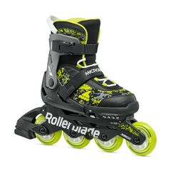 ROLLERBLADE microblade sl rolki regulowane młodzieżowe czarne/zielone