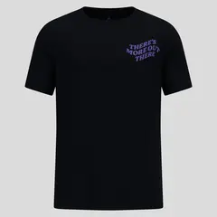 Koszulka męska Odlo ESSENTIAL PRINT T-shirt crew neck s/s czarna