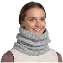 KOMIN BUFF KNITTED NECKWARMER NERLA GREY