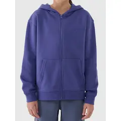 4F bluza dresowa chłopięca na zamek