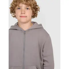 4F bluza dresowa chłopięca na zamek