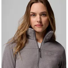 COLUMBIA bluza polarowa damska z zamkiem Fast Trek II szary