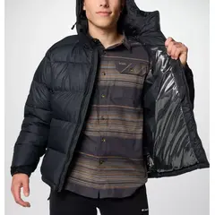 COLUMBIA kurtka puchowa zimowa męska Pike Lake II czarny