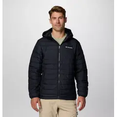 ​COLUMBIA kurtka zimowa męska z kapturem Powder Lite II czarny