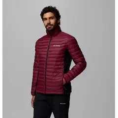 COLUMBIA kurtka męska zimowa Powder Pass Hybrid różowy