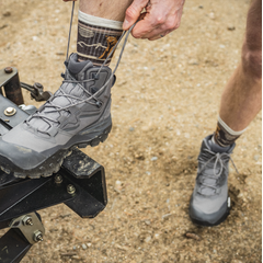 SMARTWOOL skarpety trekkingowe unisex H TC BEAR MDCRW HIKE ASH brązowy