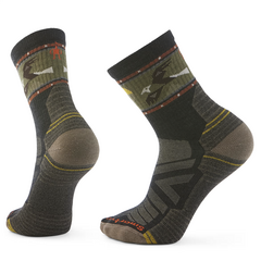 SMARTWOOL skarpety trekkingowe unisex H LC S MCRW HIKE CHARC zielony