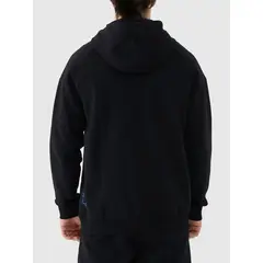 4F bluza dresowa chłopięca z kapturem 4FWAW25TSWSM1946 czarny