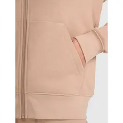 4F bluza damska rozpinana 4FWAW25TSWSF1977 beżowy