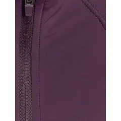 4F bluza funkcjonalna damska na zamek 4FWAW25TSWSF1873 fioletowy