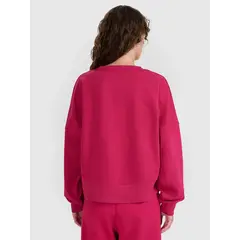 4F bluza dresowa damska 4FWAW25TSWSF1888 różowy