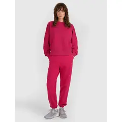 4F bluza dresowa damska 4FWAW25TSWSF1888 różowy