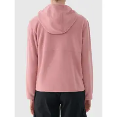 4F bluza polarowa damska polar 4FWAW25TFLEF355 różowy