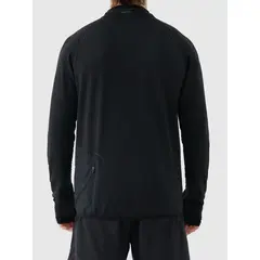 4F bluza treningowa męska do biegania 4FWAW25TFSWM575 czarny