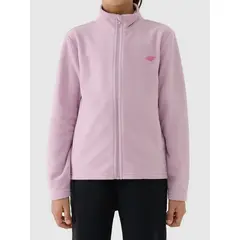 4F bluza polarowa polar dla dziewczynek 4FJWAW25TFLEF346 różowy