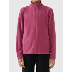 4F bluza polarowa polar dla dziewczynek 4FJWAW25TFLEF346 fioletowy