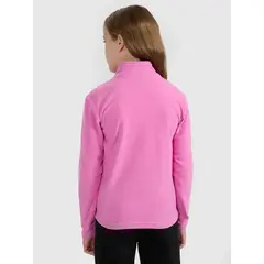 4F bluza polarowa polar dla dziewczynek 4FJWAW25TFLEF346 różowy