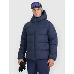 4F kurtka narciarska męska z membraną i wypełnieniem syntetycznym 4FWAW25TTJAM0788 granatowy