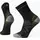 Smartwool skarpety unisex Hike Targeted Cushion Mid Crew Socks - Charcoal