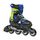 ROLLRBLADE microblade rolki regulowane czarne/niebieskie ROLLRBLADE microblade rolki regulowane czarne/niebieskie