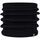 BANDANA BUFF KNITTED & FLEECE NECKWARMER RENVI BLACK