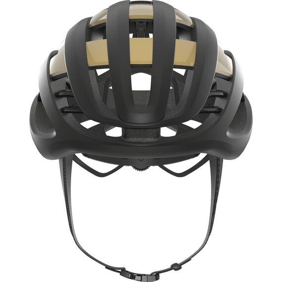 ABUS kask rowerowy AIRBREAKER czarny złoty