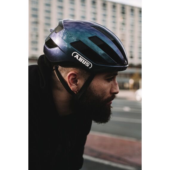 ABUS kask rowerowy WINGBACK biały