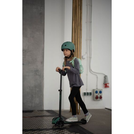SCOOTANDRIDE Kask S-M dla dzieci 3+ zielony