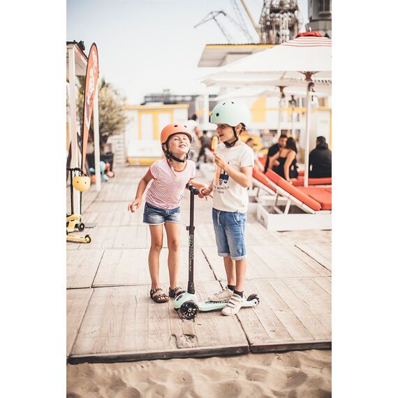 SCOOTANDRIDE Kask S-M dla dzieci 3+ niebieski