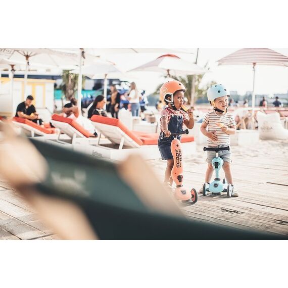 SCOOTANDRIDE Kask XXS-S dla dzieci 1-5 lat niebieski