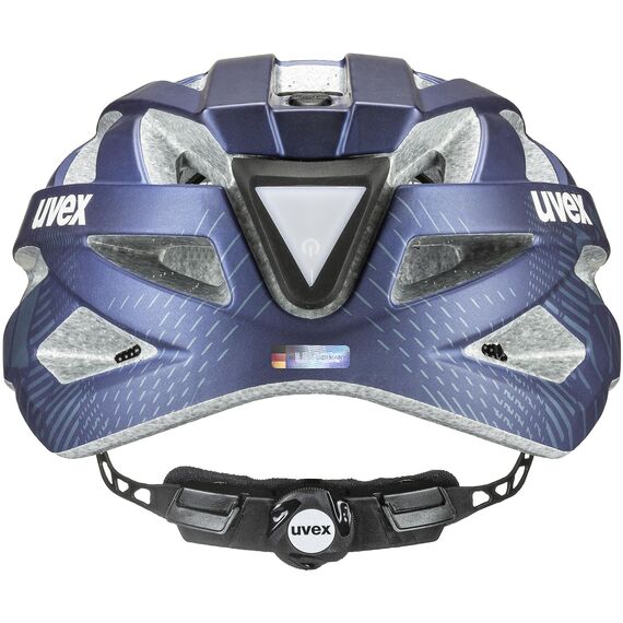 Kask rowerowy UVEX City i-vo granatowy