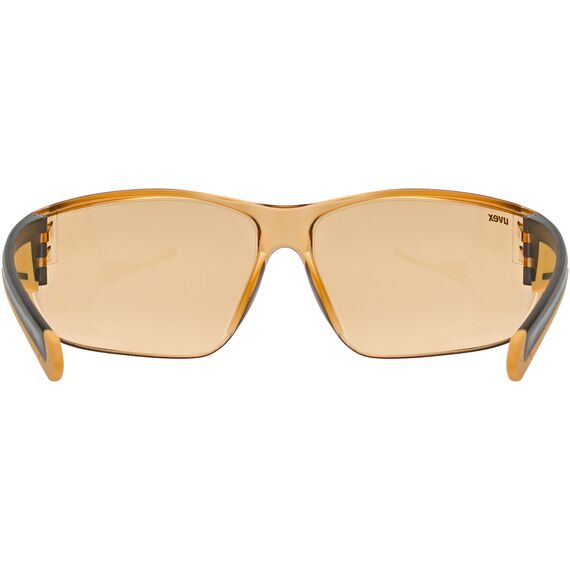 Okulary rowerowe UVEX Equate pomarańczowe