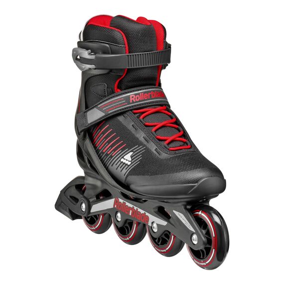 ROLLERBLADE zetrablade rolki fitness czarne/czerwone