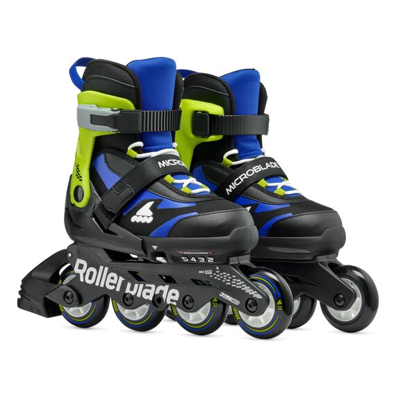 ROLLRBLADE microblade rolki regulowane czarne/niebieskie