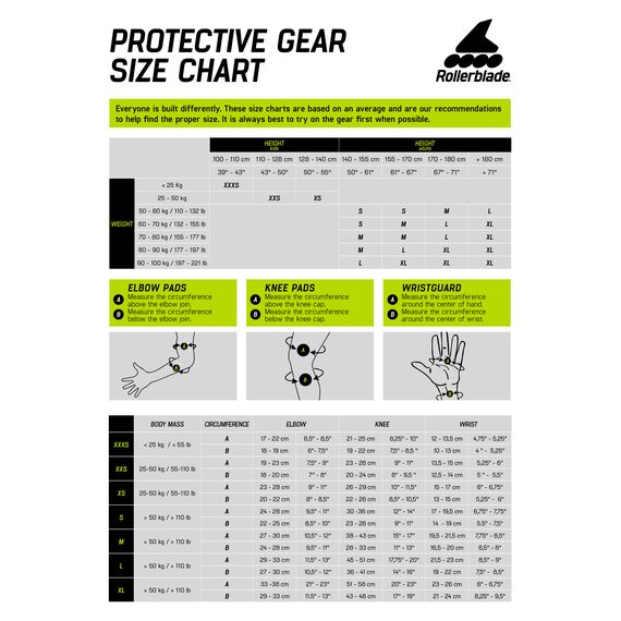 ROLLERBLADE skate gear zestaw ochraniacze na rolki czarne/fioletowe