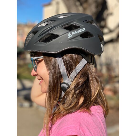 ROLLERBLADE stride kask dla rolkarzy regulowany czarny