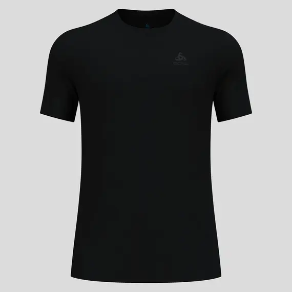 Koszulka z krótkim rękawem męska ODLO Merino 160 BL Top Crew Neck S/S czarna
