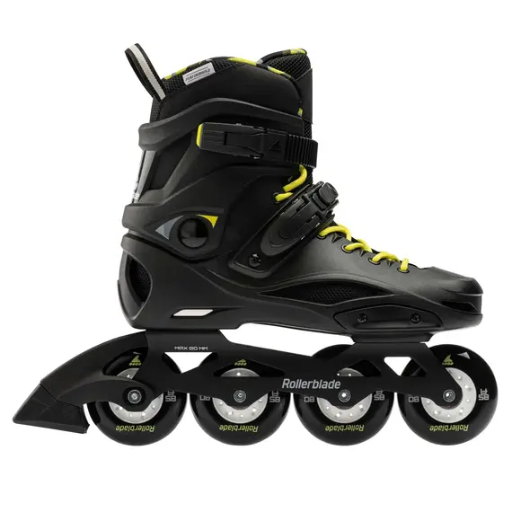 ROLLERBLADE rolki z kauczukowymi kołami RB cruiser czarno-żółte
