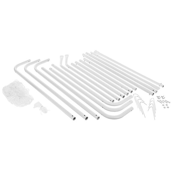 BRAMKA DO PIŁKI NOŻNEJ ENERO Z SIATKĄ 240x150x90CM FI 25 i 22mm