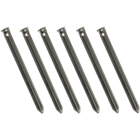 ŚLEDZIE DO NAMIOTU 23CM KPL.6SZT METAL