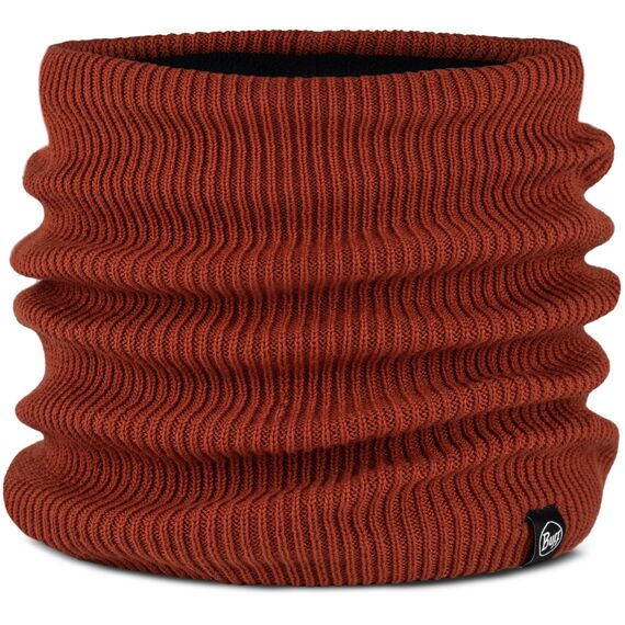 BANDANA BUFF KNITTED & FLEECE NECKWARMER RENVI CINNAMON
