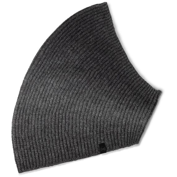 BANDANA BUFF KNITTED NECKWARMER DATMA GRAPHITE
