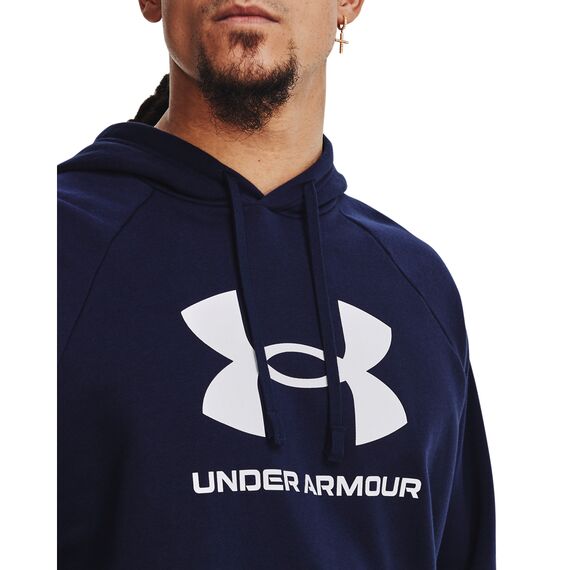 UNDER ARMOUR bluza bawełniana męska z kapturem Rival Logo