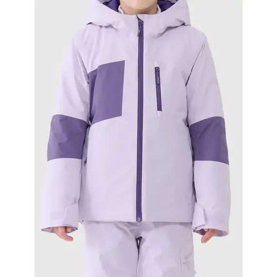 4F ocieplana kurtka narciarska dla dziewczynek 4FJWAW25TTJAF0823