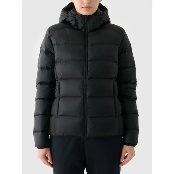 4F kurtka damska puchowa narciarska 4FWAW25TDJAF0734 czarna